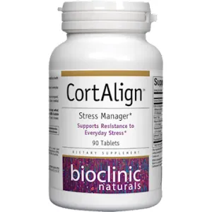 CortAlign Stress Manager 90 tabs By Bioclinic Naturals