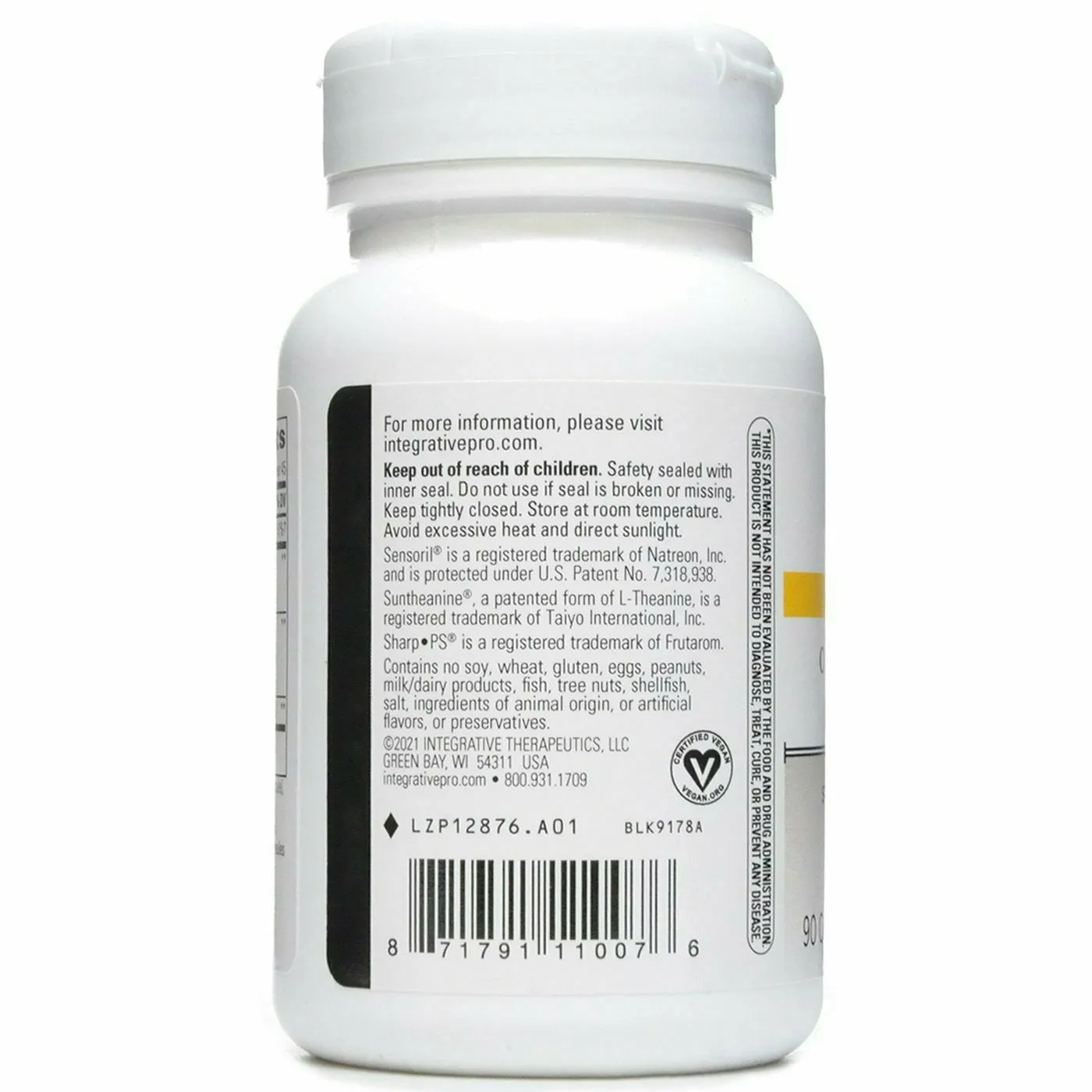 Cortisol Manager Allergen Free by Integrative Therapeutics