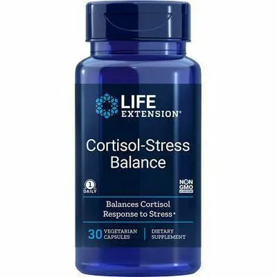 Cortisol-Stress Balance 30 vegcaps by Life Extension