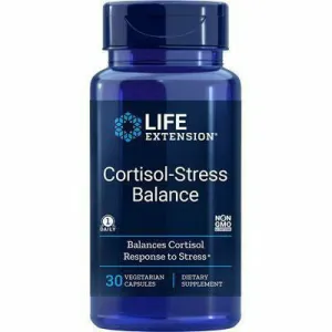 Cortisol-Stress Balance 30 vegcaps by Life Extension
