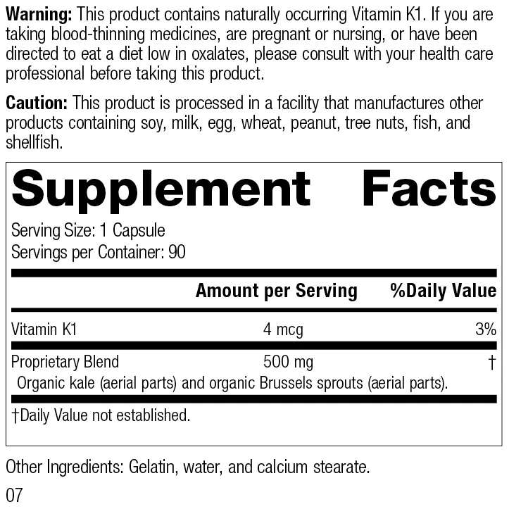 Cruciferous Complete. 90 Capsules
