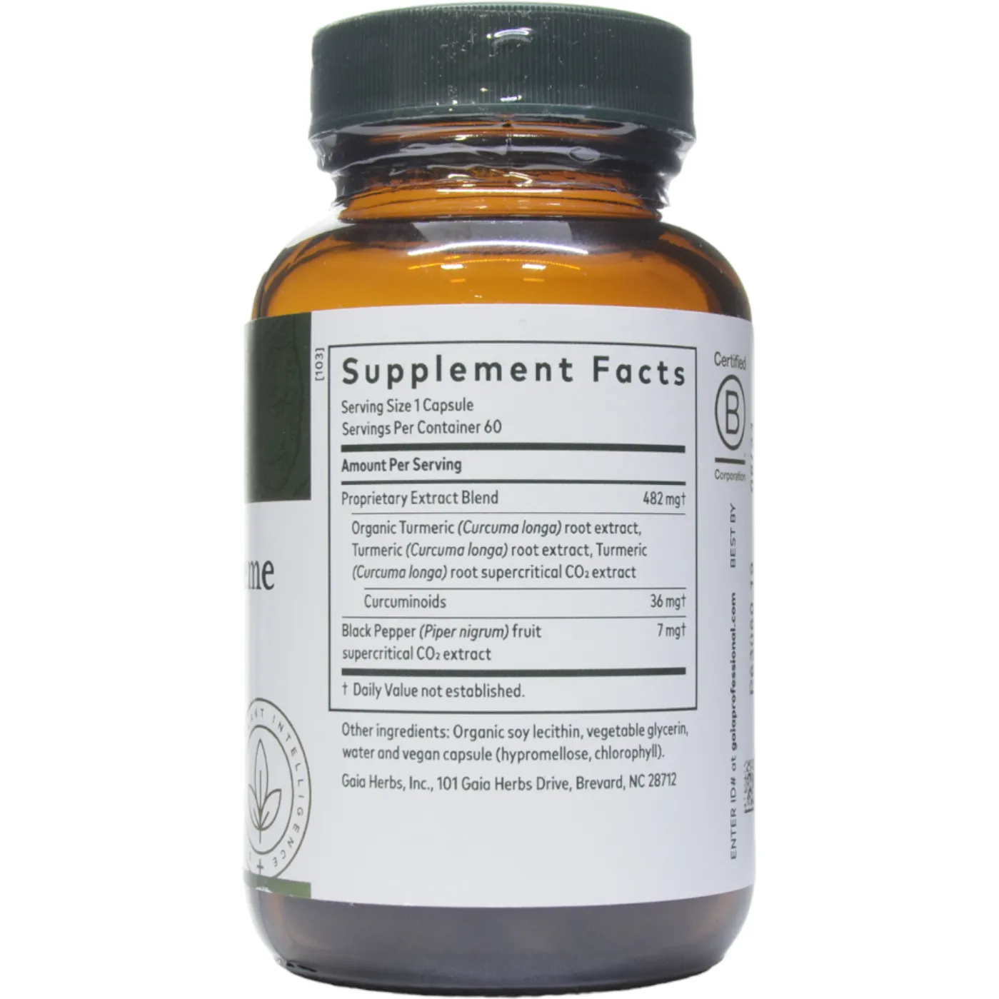 Curcuma Supreme Nf-kB Formula: Cytokine Support by Gaia Herbs Pro