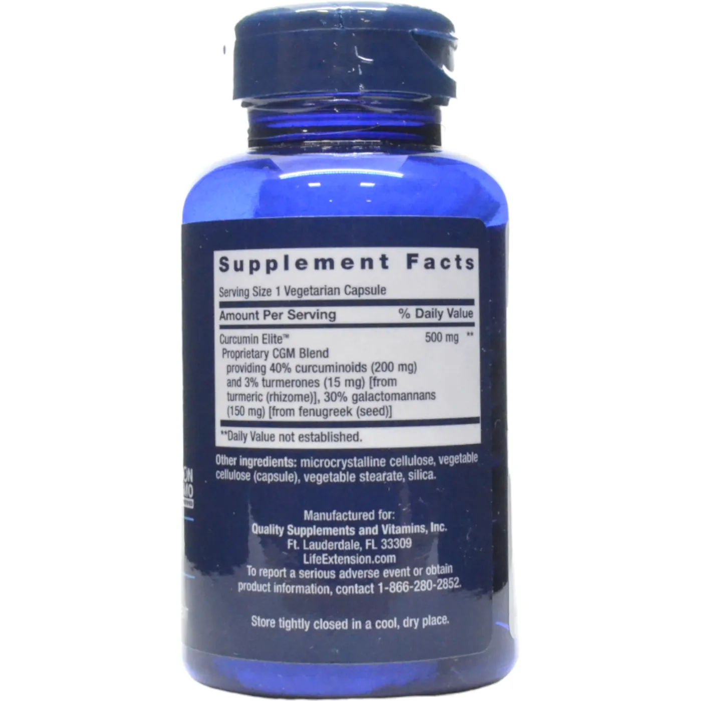 Curcumin Elite 60 vcaps by Life Extension