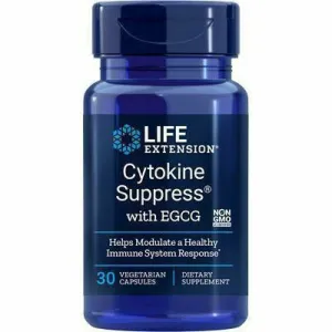 Cytokine Suppress w/ EGCG 30 vcaps by Life Extension