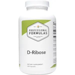 D-Ribose 180 caps by Professional Formulas