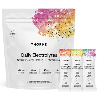 Daily Electrolytes Variety Pack 30 packets by Thorne