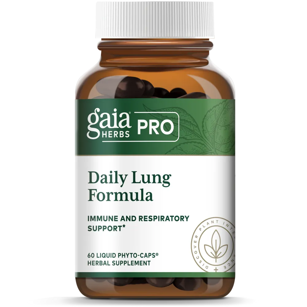 Daily Lung Formula 60 liquid phyto-caps by Gaia Herbs Pro