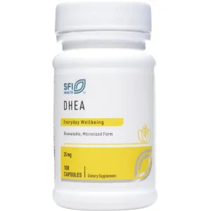 DHEA 25 mg 100 caps By Klaire Labs/SFI Health