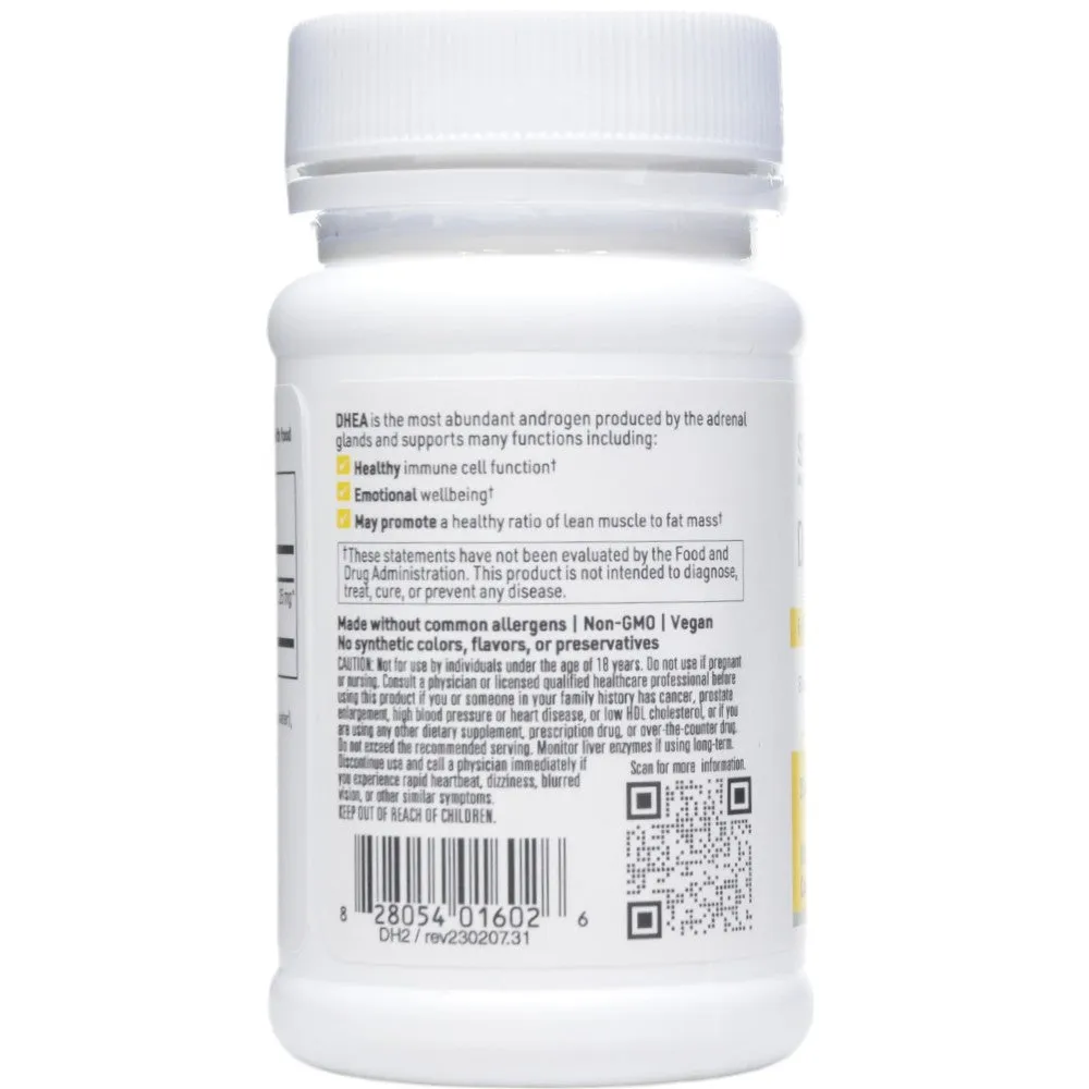 DHEA 25 mg 100 caps By Klaire Labs/SFI Health