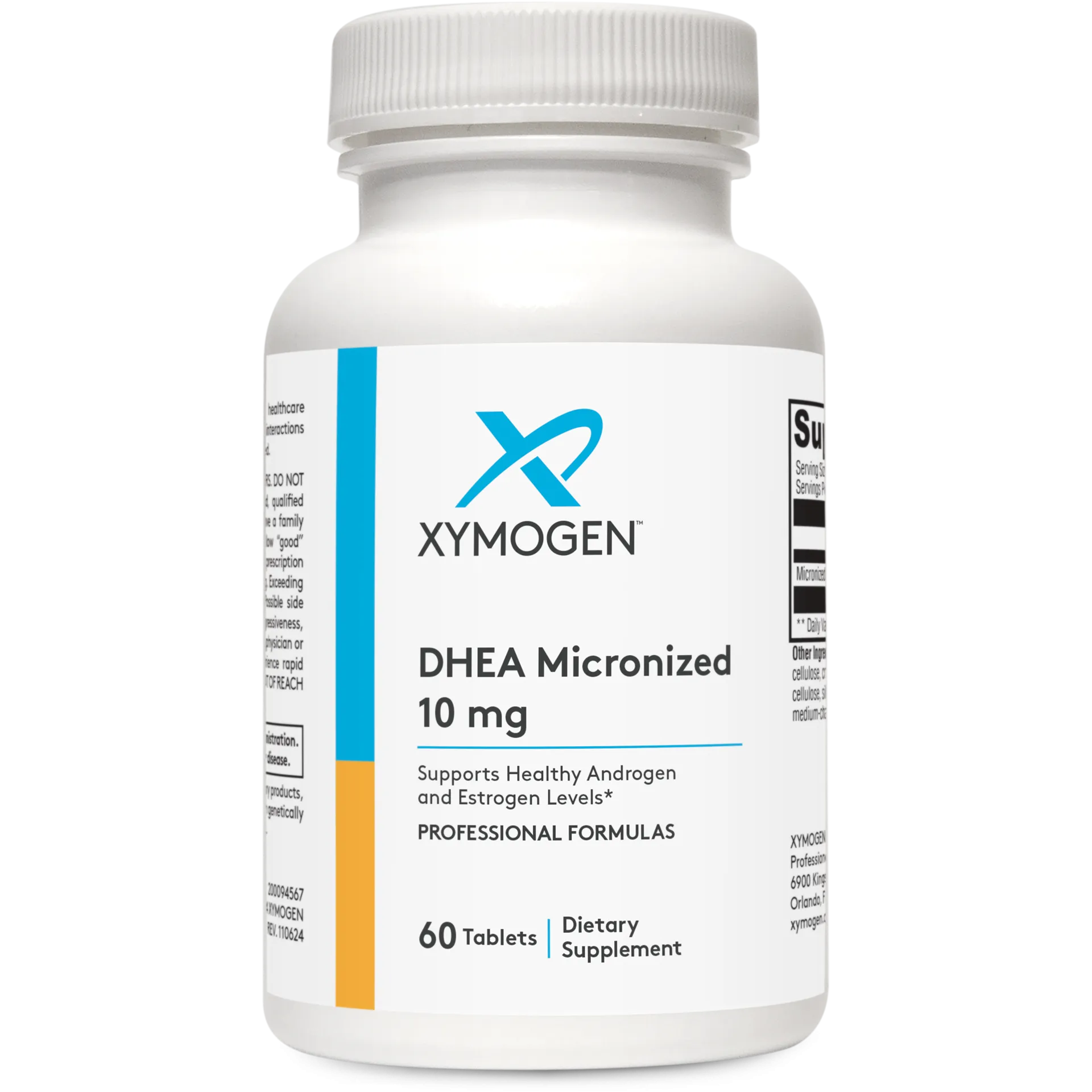 DHEA Micronized 10 mg 60 Tablets by Xymogen