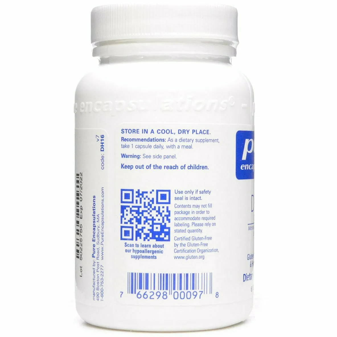 DHEA (micronized) 10 mg by Pure Encapsulations
