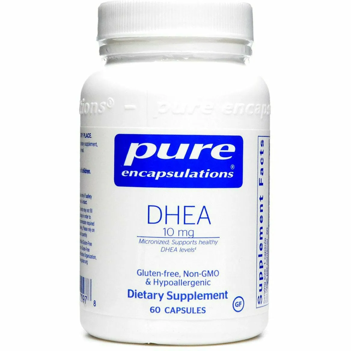 DHEA (micronized) 10 mg by Pure Encapsulations
