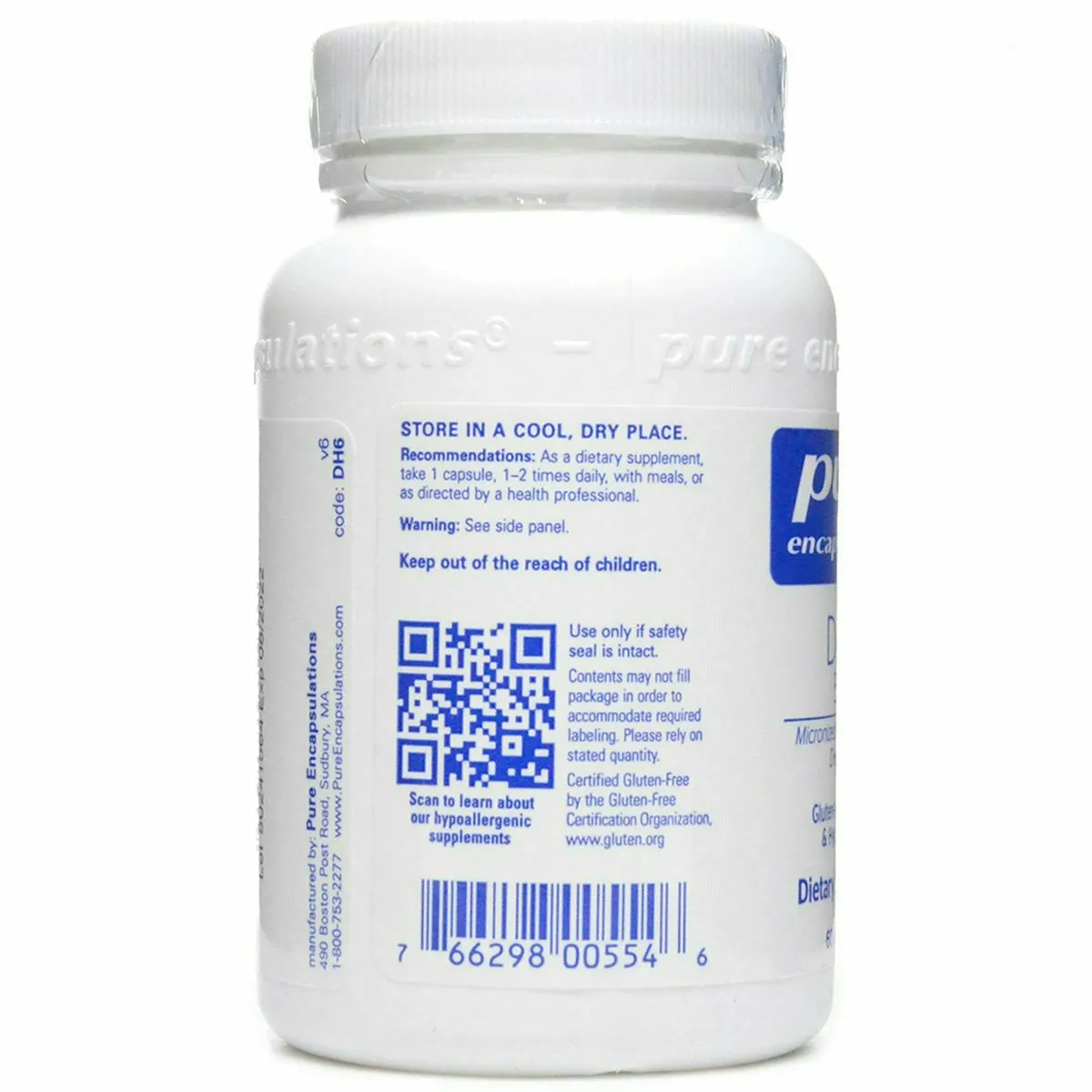 DHEA (micronized) 5 mg by Pure Encapsulations