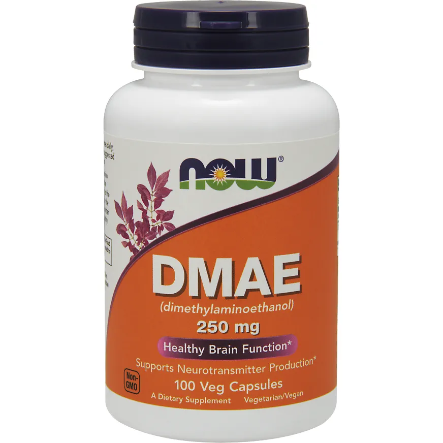 DMAE 250 mg 100 vcaps by NOW