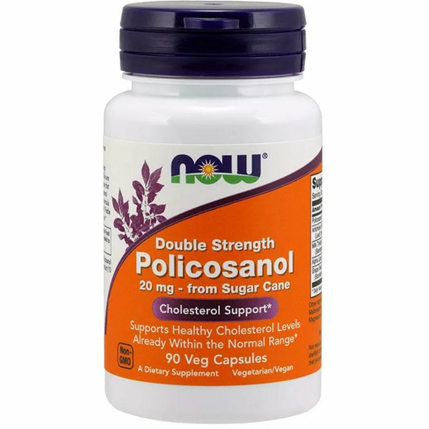 Double Strength Policosanol 90 vcaps by NOW