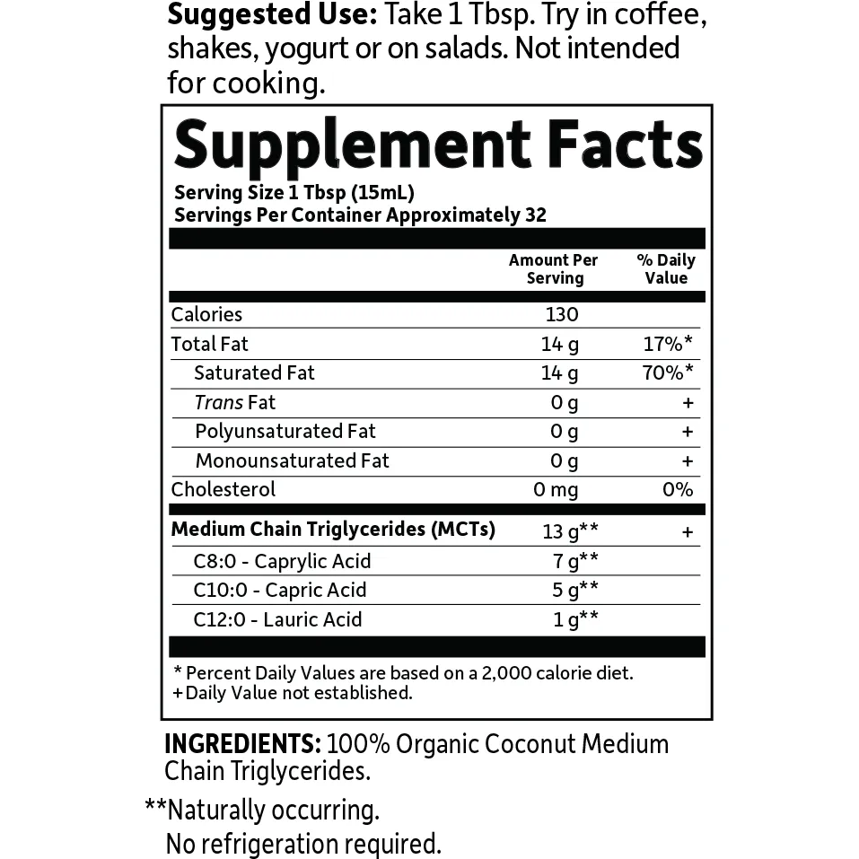 Dr. Formulated MCT Oil 16 fl oz by Garden Of Life