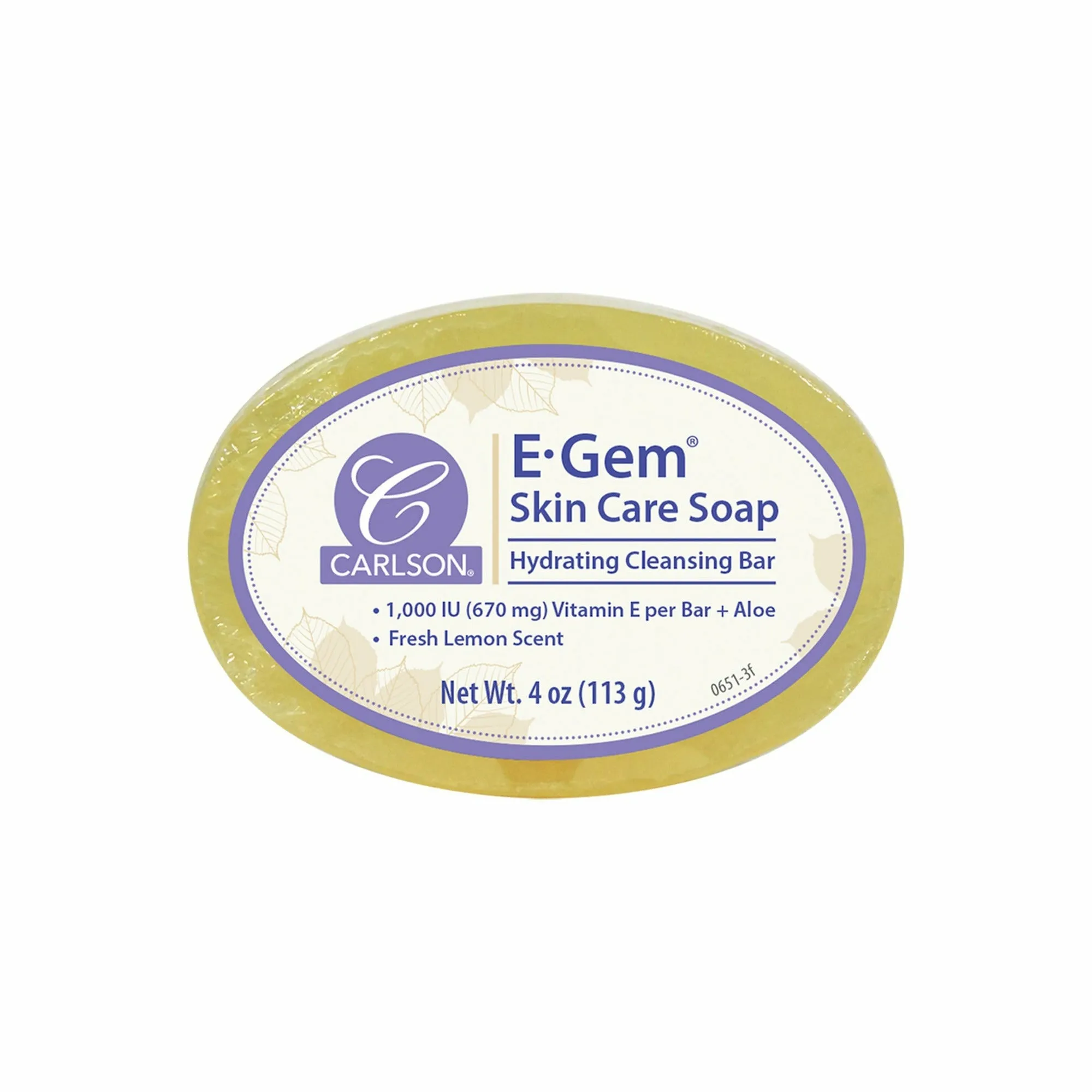 E-Gem Skin Care Soap 1 bar by Carlson Labs