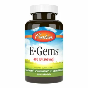 E-Gems 400 IU 200 gels by Carlson Labs
