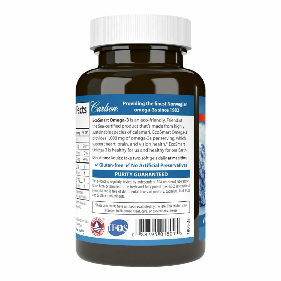 EcoSmart Omega-3 90 30 softgels by Carlson Labs
