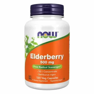 Elderberry 500 mg 120 vegcaps By Now