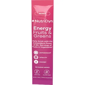 Energy Fruits & Greens Packet by Nutri-Dyn