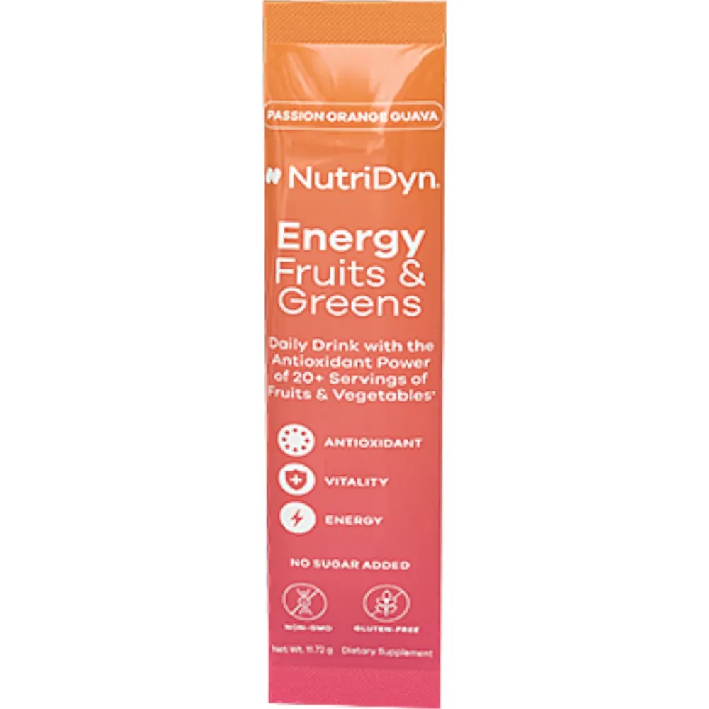 Energy Fruits & Greens Packet by Nutri-Dyn