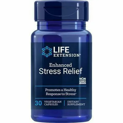 Enhanced Stress Relief 30 vegcaps by Life Extension
