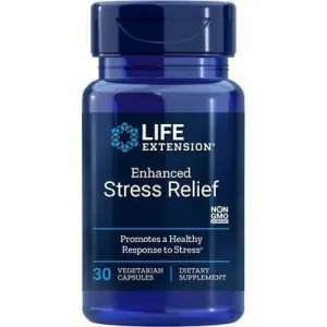 Enhanced Stress Relief 30 vegcaps by Life Extension