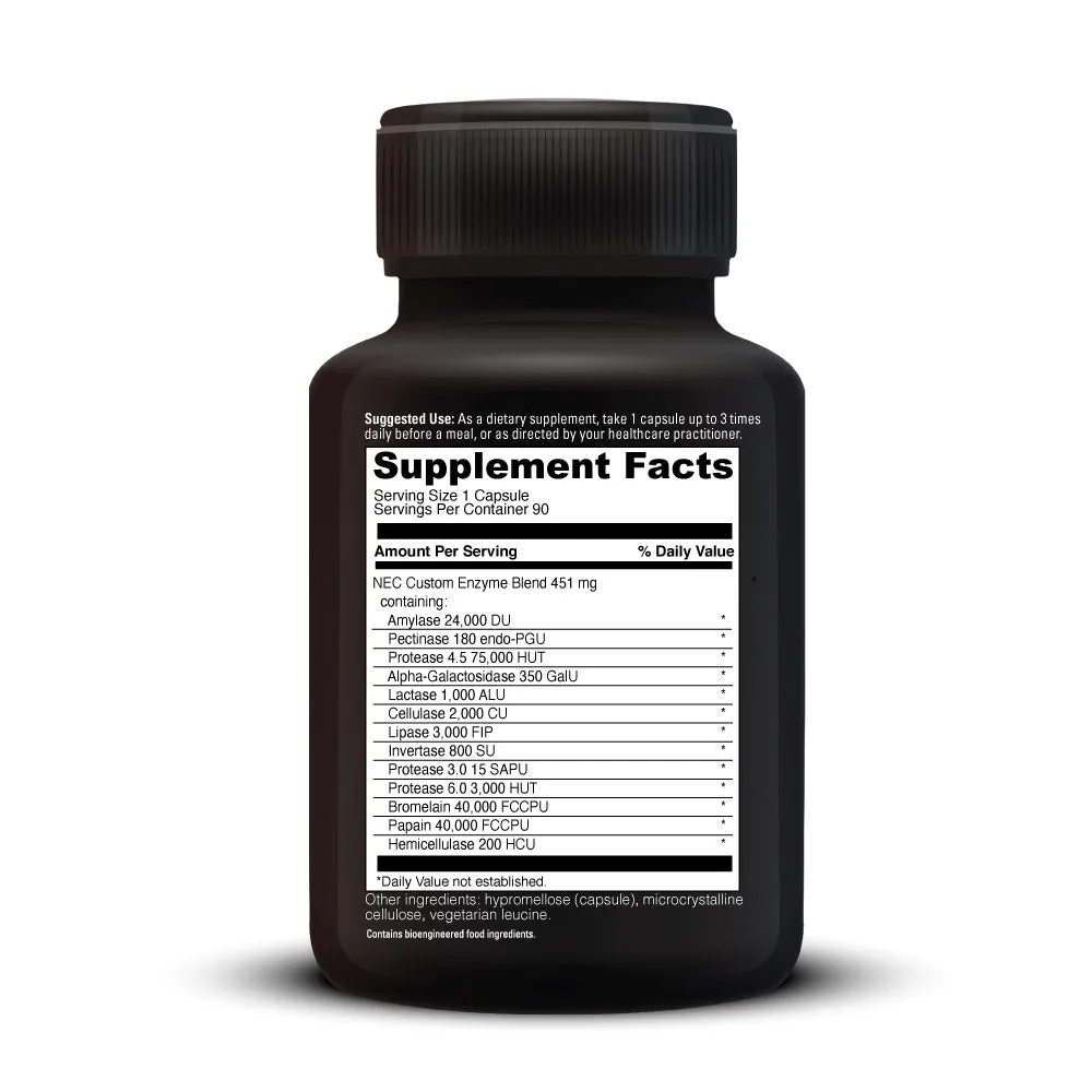 Enzyme Benefits 90 caps by Davinci Labs