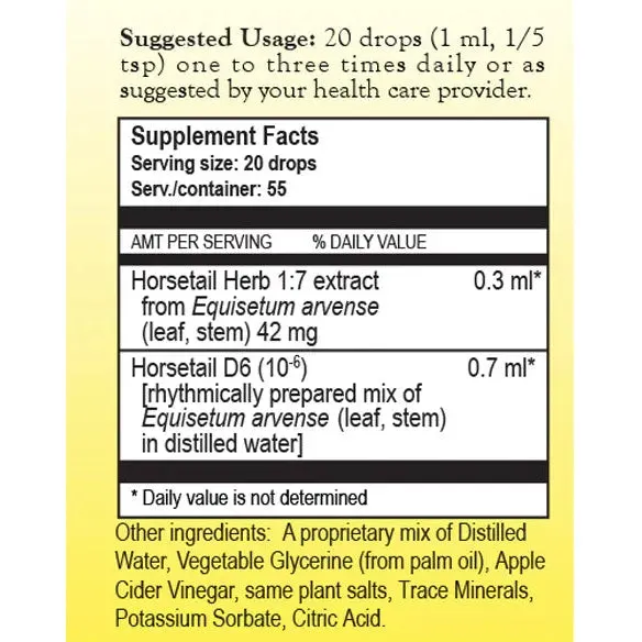 Equisetum Complex Herbal Tincture 1.86 oz by True Botanica
