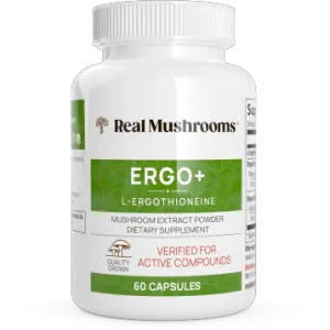 Ergo  L-Ergothioneine 60 capsules by Real Mushrooms