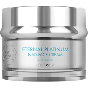 Eternal Platinum NAD Facial Cream 1.8 oz by Codeage