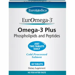 EurOmega-3 Plus 60 tabs by EuroMedica