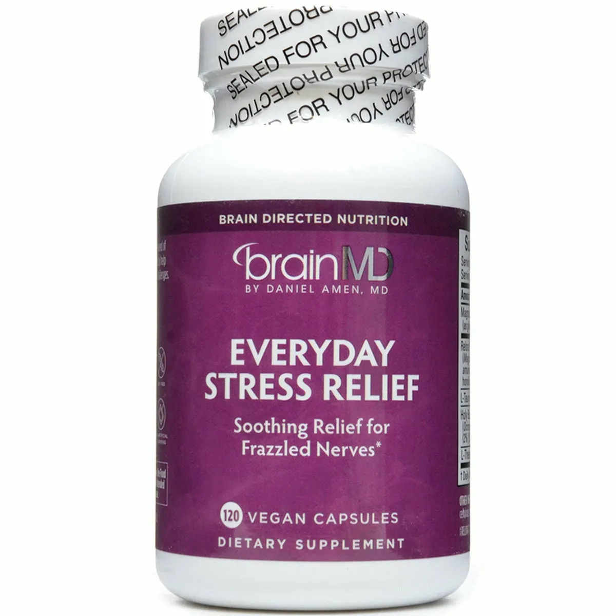 Everyday Stress Relief 120 caps by BrainMD