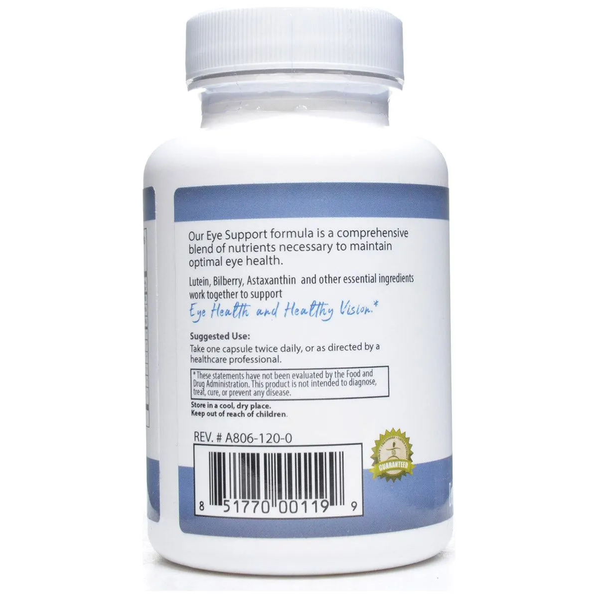 Eye Support 120 veg caps by BioActive Nutrients