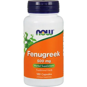 Fenugreek 500 mg 100 caps by NOW