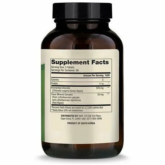 Fermented Chlorella 450 tabs by Dr. Mercola