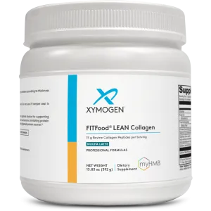 FIT Food Lean Collagen Mocha Latte 14 Servings by Xymogen
