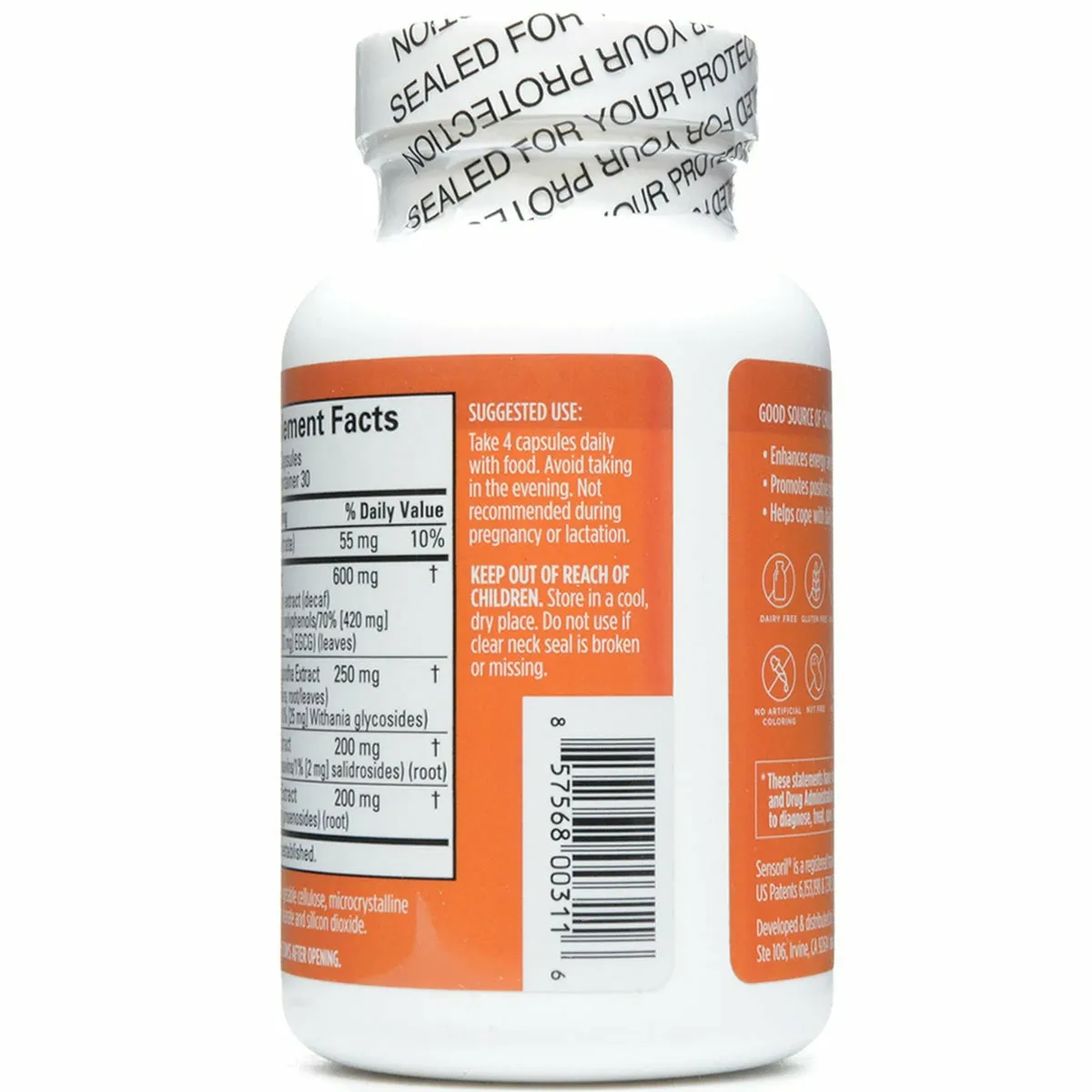 Focus & Energy 120 caps by BrainMD