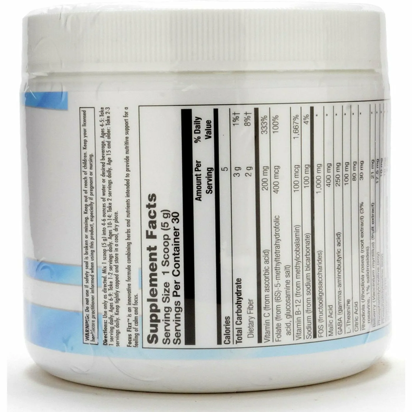 Focus Fizz 5.29 oz by BioGenesis