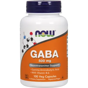 GABA 500 mg 100 caps by NOW