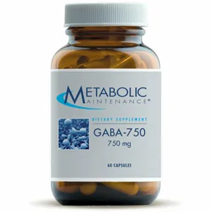 GABA 750 mg 60 caps by Metabolic Maintenance
