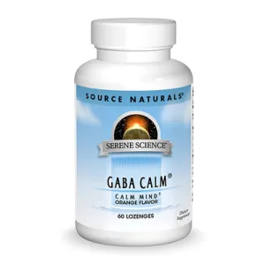 GABA Calm Lozenge Orange 60 lozenges by Source Naturals