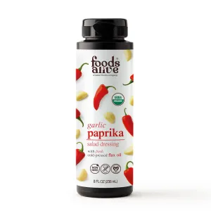 Garlic Paprika Superfood Dressing 8 fl oz by Foods Alive