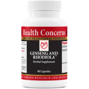 Ginseng and Rhodiola 90 caps by Health Concerns