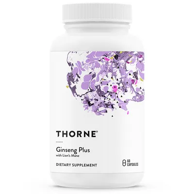 Ginseng Plus with Lion's Mane 60 caps by Thorne