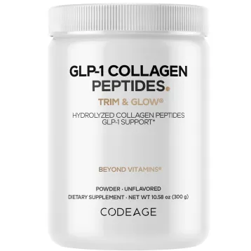GLP-1 Collagen Peptides 10.58 oz by CodeAge