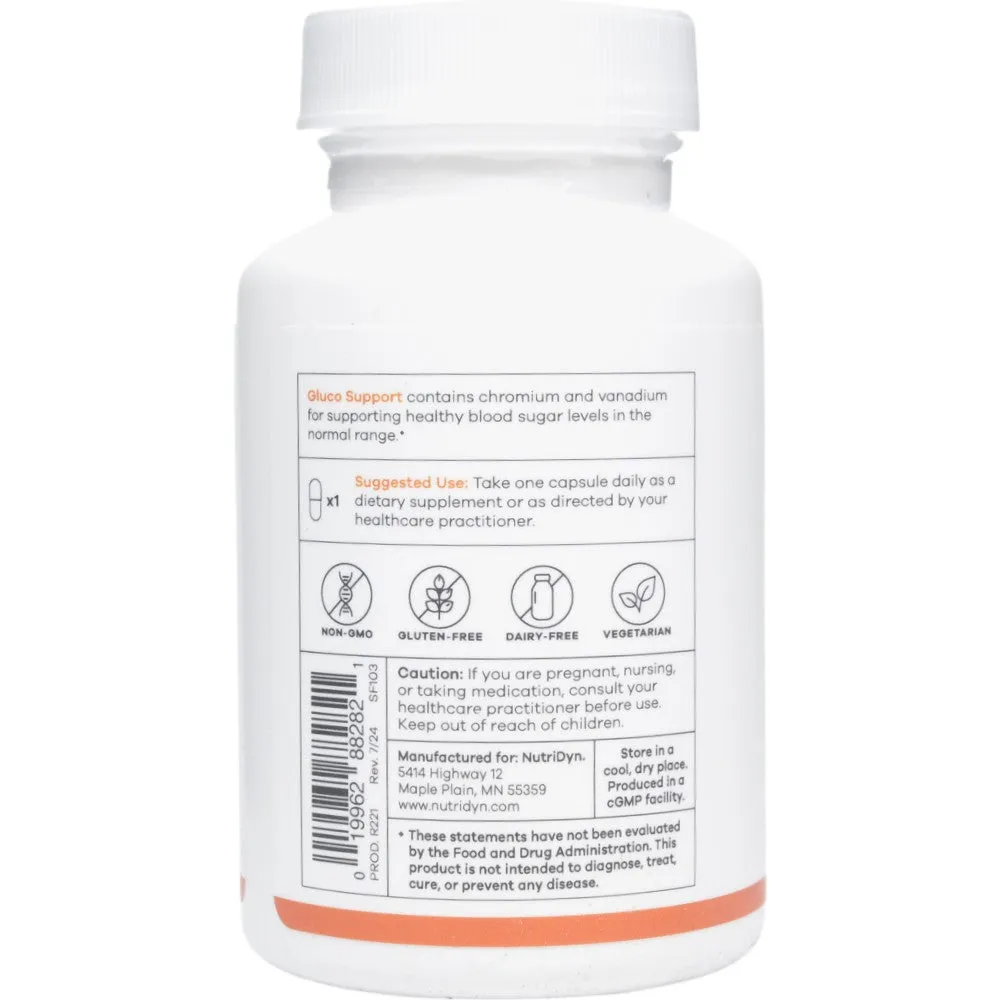 Gluco Support 90 Capsules by Nutri-Dyn