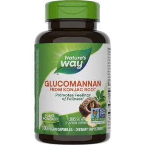 Glucomannan 100 caps by Nature's Way