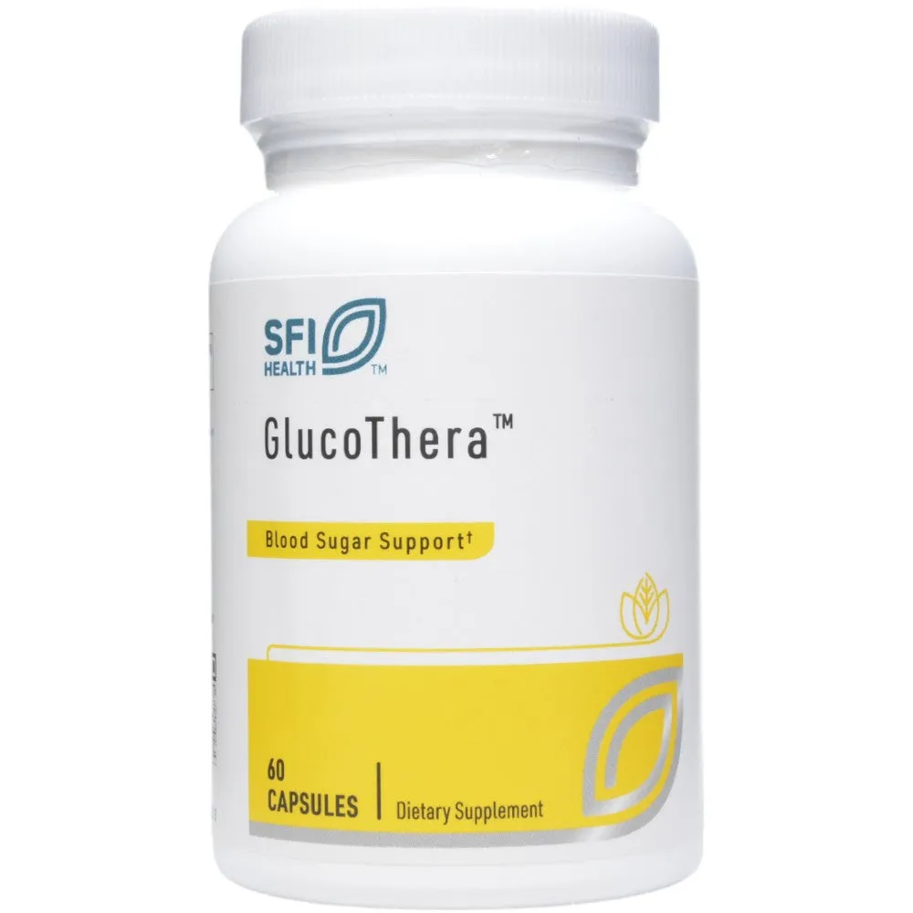 GlucoThera 60 caps By Klaire Labs/SFI Health
